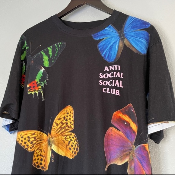 ๐๐๐Host Pick๐๐๐ ANTI SOCIALSOCIAL CLUB Ashton Graphic Print T-Shirt Sz. S - Picture 6 of 8